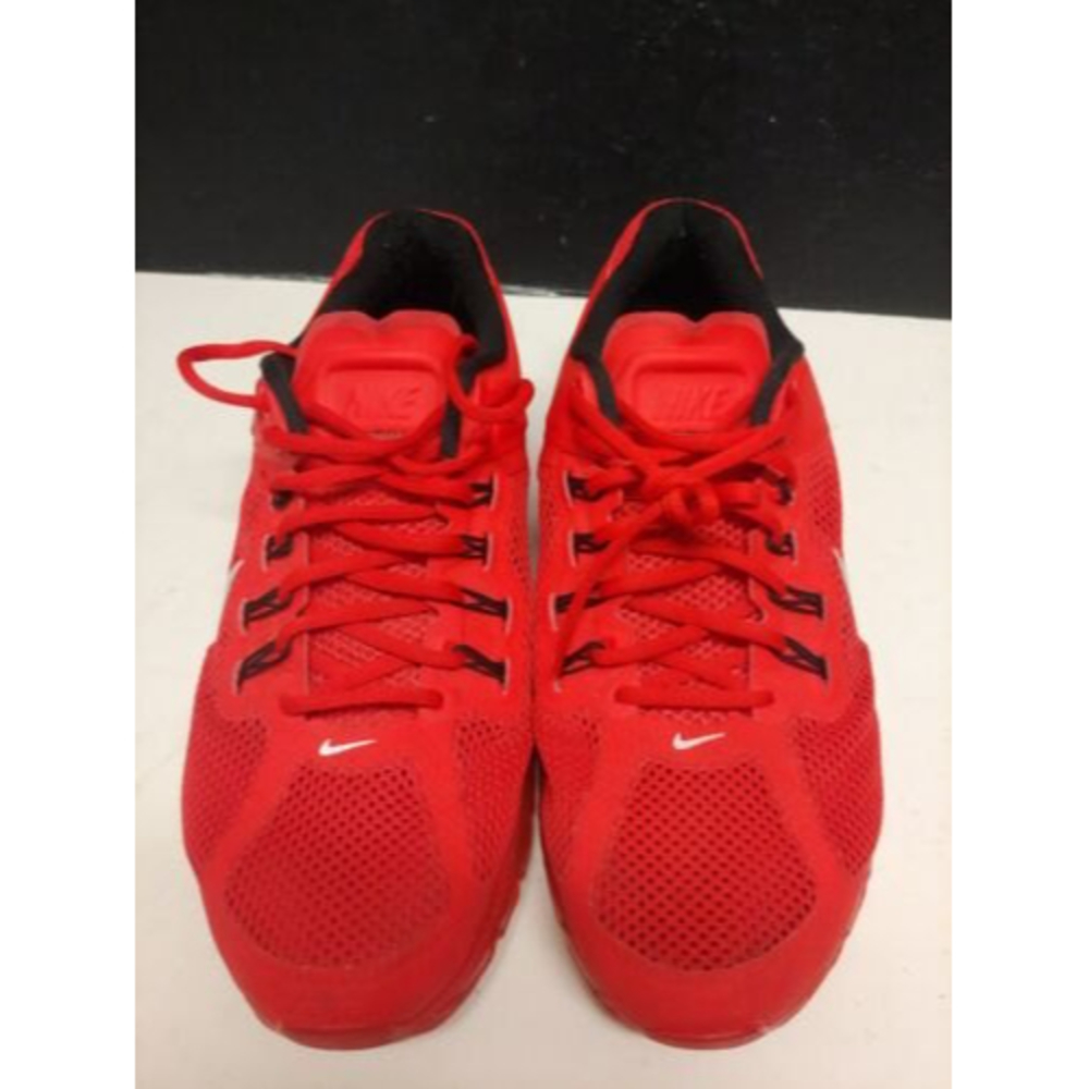 RARE Nike Air Max+ 2013 Pimento Red Black Silver Size 13 554886-600